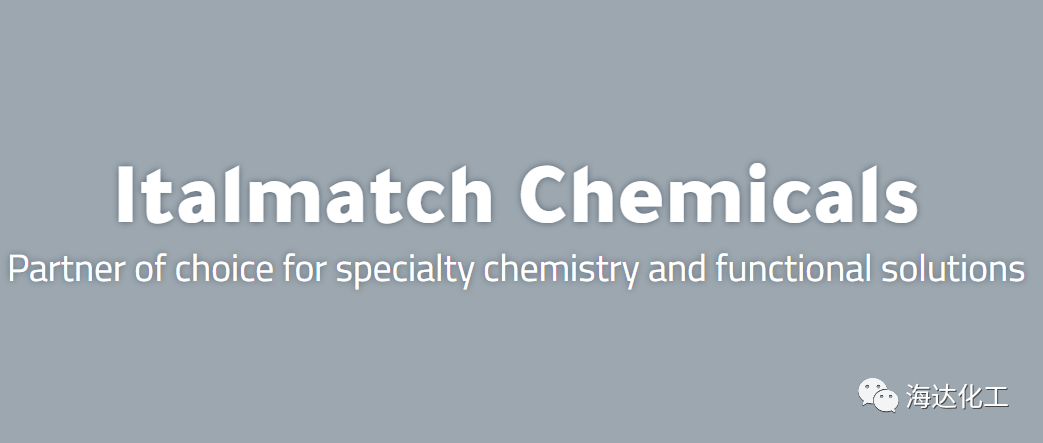 ITALMATCH(意特麦琪)-鳌合剂系列产品